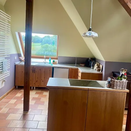 Dachgeschossloft Mit Aussicht Ins Erzgebirge * Gornsdorf