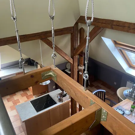 Lägenhet Dachgeschossloft Mit Aussicht Ins Erzgebirge Gornsdorf