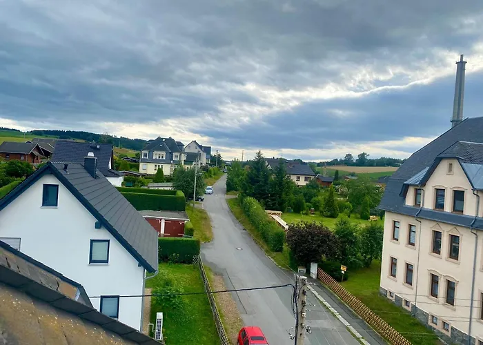 Apartmán Dachgeschossloft Mit Aussicht Ins Erzgebirge Gornsdorf