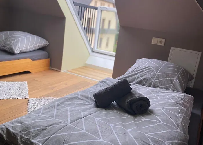 Dachgeschossloft Mit Aussicht Ins Erzgebirge *