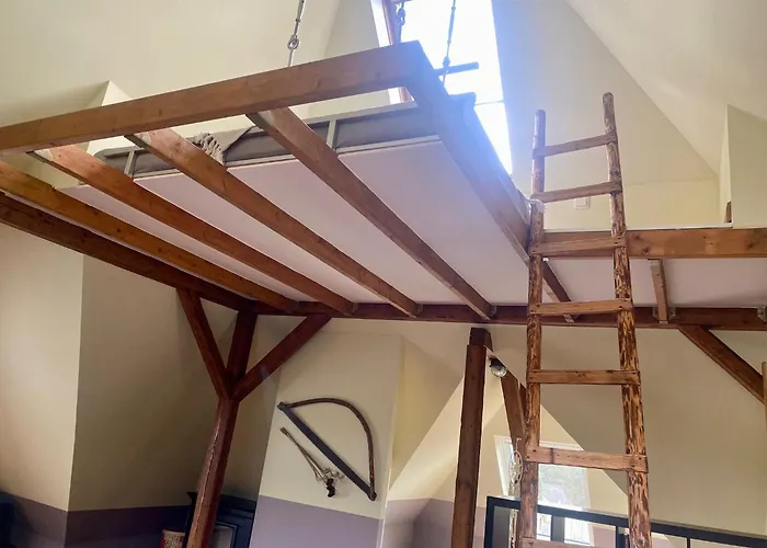 Dachgeschossloft Mit Aussicht Ins Erzgebirge