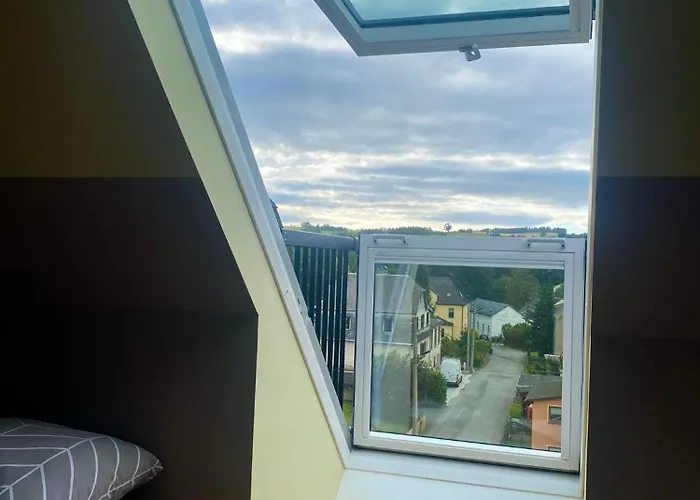 Dachgeschossloft Mit Aussicht Ins Erzgebirge Apartmán